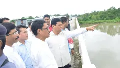 असमः मुख्यमंत्री ने बाढ़ ग्रस्त इलाकों का किया दौरा