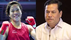 एशियन बॉक्सिंग चैंपियनशिपः सोनोवाल ने दी मैरी कॉम को जीत की बधाई

