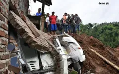 नागालैंड में तेज बारिश के बाद भूस्खलन, एक की मौत, तीन घायल