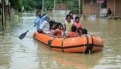 त्रिपुरा-मिजोरम में भी बाढ़ से जन जीवन बेहाल, 15 हजार लोगों पर आई मुसीबत