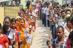West Bengal Election 2021: आखिरी चरण के 35 सीटों पर वोटिंग जारी

