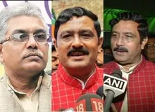 West Bengal Election 2021: चुनाव आयोग ने BJP नेता राहुल सिन्हा  पर लगाया बैन, शुभेंदु अधिकारी को भी दी वॉर्निग
