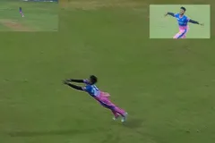 IPL 2021 में इस खिलाड़ी ने पकड़ा बेहद शानदार कैच, हवा में कूदते हुए देख लोग हुए हैरान