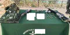 Assam Rifles  ने टेंग्नौपाल के जंगलों में आतंकी ठिकाने का किया भंडाफोड़ 