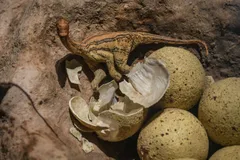 बड़ी खोज! पंखों वाले डायनासोर के 7 करोड़ साल पुराने अंडे में मिला बच्चा