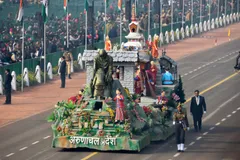 गणतंत्र दिवस 2022: दिल्ली में अरुणाचल की झांकी देख हक्के बक्के रह गए सभी नेता