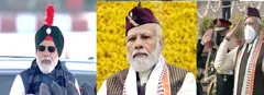 चुनावी स्टंट इन मोदी स्टाइलः मणिपुरी गमछा और उत्तराखंड की ब्रह्मकमल टोपी के बाद, पीएम मोदी जी ने पहनी सिख पगड़ी