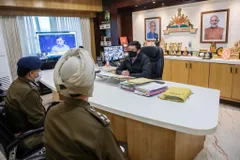 भारत-तिब्बत सीमा पुलिस के आईजी श्याम मेहरोत्रा ने मुख्यमंत्री पेमा खांडू ने की चर्चा