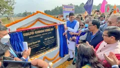 मुख्यमंत्री बिप्लब देब ने कमलपुर में भारत-बांग्लादेश सीमा हाट की रखी नींव 