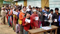 Manipur Election Result , 28 सीटों पर भाजपा आगे 