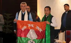 SKM पार्टी में 294 लोग के साथ विलय हुई सिक्किम नेशनल पीपल पार्टी