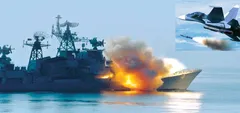 भारतीय वायुसेना ने दागी ताबड़तोड़ मिसाइलें, पलभर में छलनी हो गया दुश्मन का जहाज!