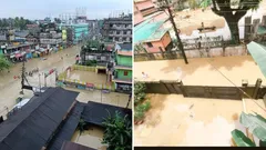 सिलचर बाढ़ में फंसे हुए हैं मिजोरम के 320 लोग, सरकार ने बचाने के लिए भेजी नावें
