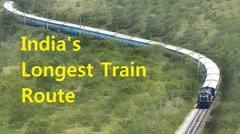 भारत का सबसे लंबा रेल मार्ग, कन्याकुमारी से लेकर पूर्वोत्तर भारत डिब्रूगढ़ की खूबसूरत में होता है खत्म