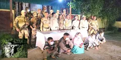 मणिपुर  के थौबल से IED विस्फोटों में शामिल 5 PLA कैडर हथगोले समेत गिरफ्तार