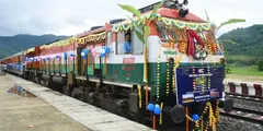 100 साल बाद नागालैंड को मिला दूसरा रेलवे स्टेशन