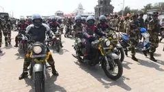 बीएसएफ की मोटरसाइकल टीम ‘डेयरडेविल्स’ करेगी शिलांग से दिल्ली तक रैली