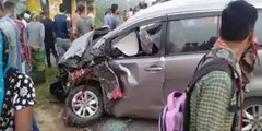 गुजरात में अरावली के पास सड़क दुर्घटना में छह तीर्थयात्रियों की मौत