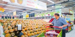 मणिपुर के अनानास की दुबई में धूम, अग्रणी लुलु हाइपरमार्केट में हुए प्रदर्शित