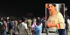 उत्तराखंड में यूपी पुलिस और स्थानीय लोगों के बीच झड़प, क्रॉस फायरिंग में बीजेपी नेता की पत्नी की मौत