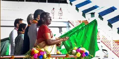 राष्ट्रपति मुर्मू ने पहली त्रिपुरा-मणिपुर जनशताब्दी ट्रेन को हरी झंडी दिखाई, जानिए पूरा टाइम टेबल 


