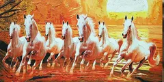 घर में सात भागते घोड़ों की तस्वीर लगाने से पहले इन बातों का रखें ध्यान, दिशा का भी रखे ख्याल 