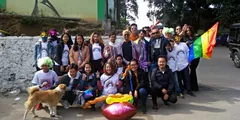 सिक्किम के LGBTQ समुदाय ने निकाला मार्च, समानता और स्वीकृति की मांग रखी
