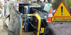 ट्रक और ऑटो-रिक्शा में जबरदस्त टक्कर , सात महिलाओं की मौत 