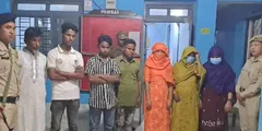 अगरतला रेलवे स्टेशन से  8 अवैध रोहिंग्या अप्रवासी गिरफ्तार