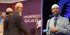FIFA फुटबॉल विश्‍वकप में इस्‍लामिक कट्टरपंथ का प्रचार? जाकिर नाइक के पहुंचने पर मचा बवाल



