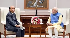 CM जोरमथांगा ने PM मोदी से की मुलाकात, कई मुद्दों पर हुई चर्चा



