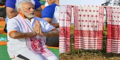 असमिया ‘गमोचा’ को जीआई टैग मिलने पर लोगों ने पीएम नरेंद्र मोदी का माना आभार 