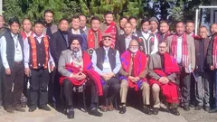 केन्द्रीय टीम ने नागालैंड में ईएनपीओ नेताओं से की मुलाकात