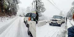 सिक्किम में हुआ मौसम का पहला हिमपात, शीत लहर की चपेट में कई क्षेत्र