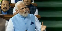 संसद में कांग्रेस पर बरसे PM मोदी, कहा- 'नेहरू सरनेम रखने में शर्मिंदगी क्यों?'