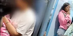 ट्रेन के अंदर लड़कियां कर रही थी आपत्‍त‍िजनक काम, एक यात्री ने चुपके से बनाया वीडियो