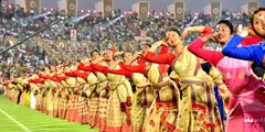 असम के बिहू नृत्य ने बनाया दो विश्व रिकॉर्ड, एक साथ 11,000 से अधिक कलाकारों ने किया परफॉर्म