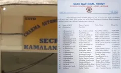 चकमा परिषद चुनाव : एमएनएफ ने जारी की उम्मीदवारों की सूची
