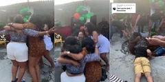 जन्मदिन की पार्टी में डांस कर रही थी 7 महिलाएं, अचानक से धरती में समा गई