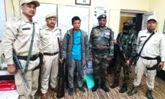 मणिपुर हिंसा: इंफाल में हथियारों के साथ चार गिरफ्तार

