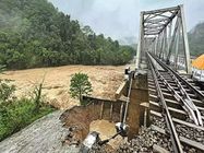 असमः भारी बारिश और भूस्खलन से तबाह हुए दीमा हसाओ में 10 जुलाई तक शुरु हो सकेगी ट्रेन सेवा