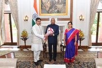 त्रिपुरा के मुख्यमंत्री माणिक साहा ने राष्ट्रपति, रक्षा मंत्री और गृह मंत्री से की मुलाकात 