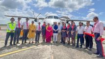 मणिपुर के मुख्यमंत्री एन. बीरेन सिंह ने किया फ्लाईबिग उड़ान का उद्घाटन