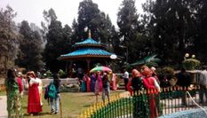 गंगटोक के खूबसूरत स्थानों में से एक है 'रिज पार्क'

