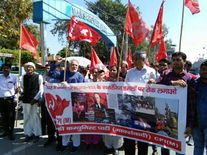 हरियाणा तक पहुंची त्रिपुरा हिंसा की गूंज, मार्क्सवादी कम्युनिस्ट पार्टी ने किया प्रदर्शन
