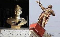 कोलकाता में नेताजी की प्रतिमा तोड़ी, त्रिपुरा में तोड़ी गई थी लेनिन की मूर्ति

