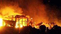 अरुणाचल प्रदेश में लगी भीषण आग, 40 घर जलकर हुए राख