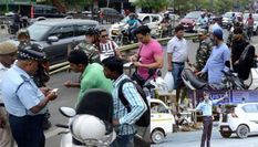 इस शहर में दुर्गापूजा के दौरान दर्ज हुए 630 केस, ट्रैफिक पुलिस ने वसूले 1.72 लाख रूपए