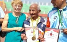 85 साल के इलमचंद का मणिपुर में बजा डंका, जीते पांच पदक