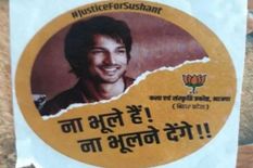बिहार में सुशांत की मौत बनी चुनावी मुद्दा! BJP ने छपवाया ऐसा स्टीकर